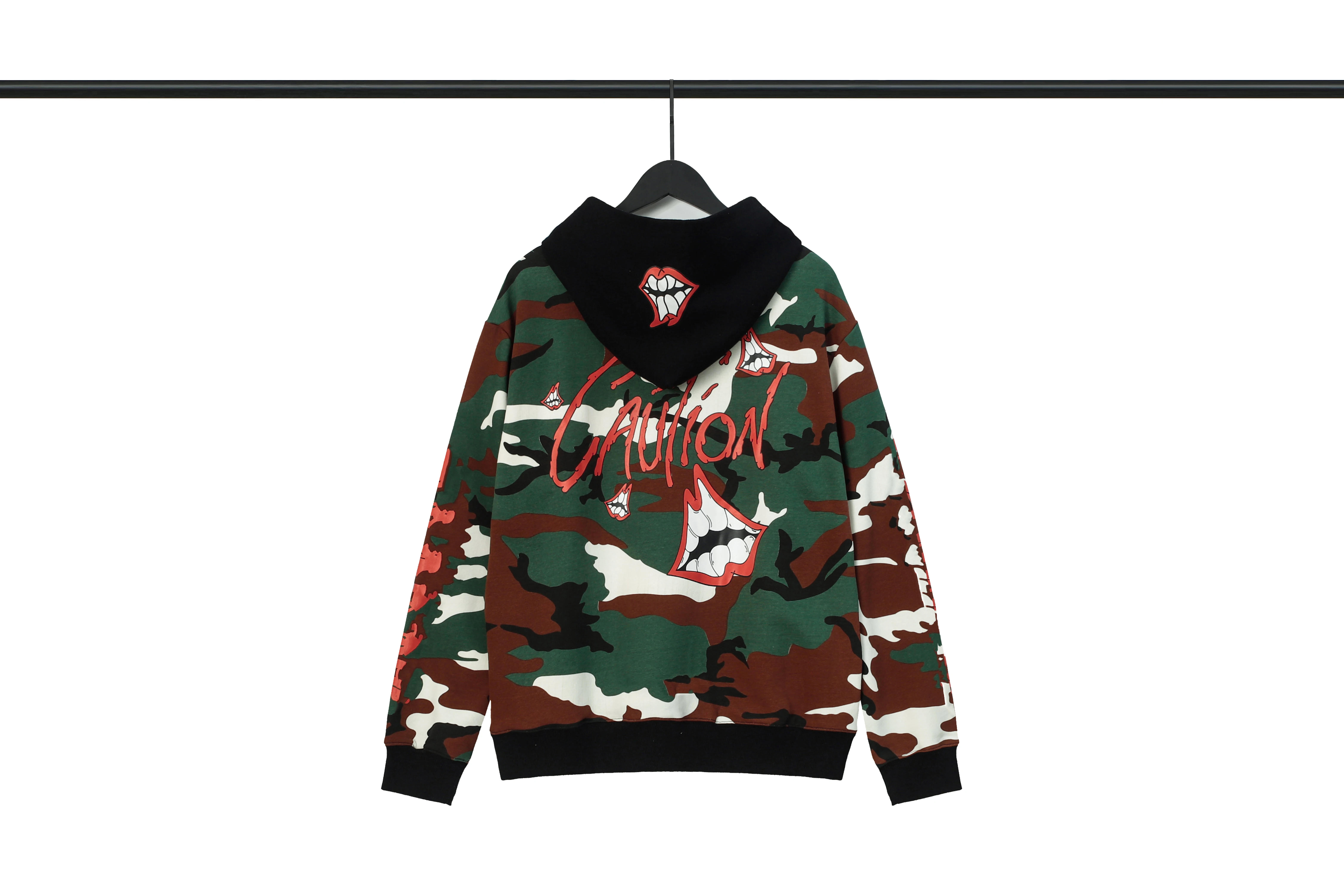 Matty Boy Matching Camouflage Sanskrit Lip Print Embroidered American High Street Hooded Sweatshirt
Matty Boy Matching Camouflage Sanskrit Lip Print Embroidered American High Street Hooded Sweatshirt