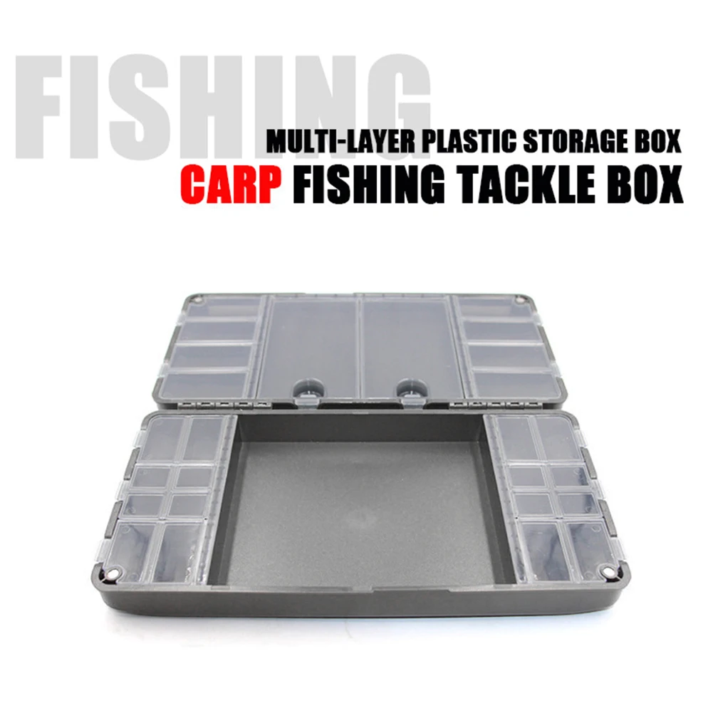 New Thickened Carp Fishing Tackle Box Large Capacity Multipurpose Bait Hook Storage Boxes Case Organizer Fishing Accessories
New Thickened Carp Fishing Tackle Box Large Capacity Multipurpose Bait Hook Storage Boxes Case Organizer Fishing Accessories