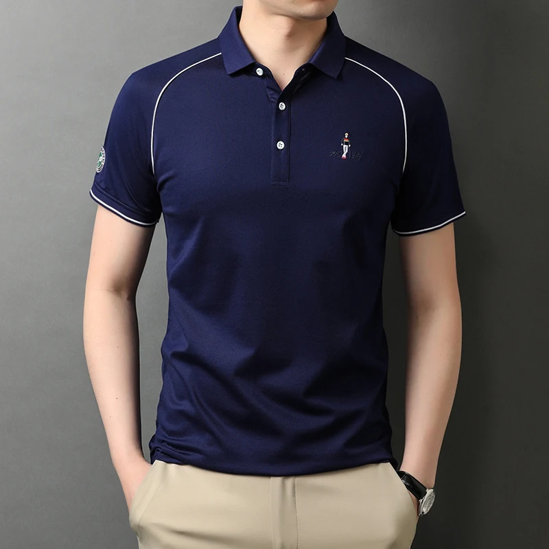 Cotton Men's Polo Shirt Summer Short Sleeve Casual Shirts High Quality Business Social Office Male Clothing Streetwear Tee Tops
Cotton Men's Polo Shirt Summer Short Sleeve Casual Shirts High Quality Business Social Office Male Clothing Streetwear Tee Tops
