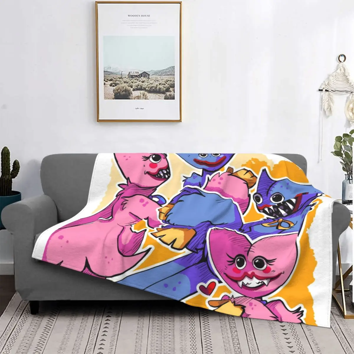 Blue&Pink Poppy Playtime Blanket Fleece Summer Horror Doll Portable Lightweight Thin Throw Blanket for Home Car Bedspread
Blue&Pink Poppy Playtime Blanket Fleece Summer Horror Doll Portable Lightweight Thin Throw Blanket for Home Car Bedspread