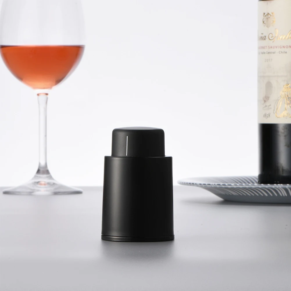 Black ABS Vacuum Wine Bottle Stopper Sealed Storage Vacuum Memory Wine Stopper Push-Wine Style Corks Bar Tools 30P
Black ABS Vacuum Wine Bottle Stopper Sealed Storage Vacuum Memory Wine Stopper Push-Wine Style Corks Bar Tools 30P
