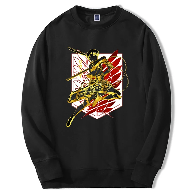 Attack On Titan Anime Hoodies Sweatshirt Men/women Levi Ackerman Graphic Pullover Hip Hop Fleece Oversize Clothes Hoody
Attack On Titan Anime Hoodies Sweatshirt Men/women Levi Ackerman Graphic Pullover Hip Hop Fleece Oversize Clothes Hoody