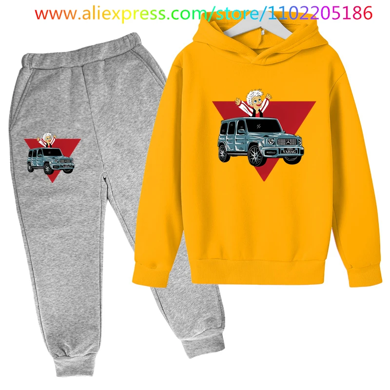Merch A4 Gelik Lamba Boy Kids Hoodies Suit Comfortable Girl Baby Hooded Sweatshirts Casual Children Clothing Hoody+Pants 2pcs
Merch A4 Gelik Lamba Boy Kids Hoodies Suit Comfortable Girl Baby Hooded Sweatshirts Casual Children Clothing Hoody+Pants 2pcs
