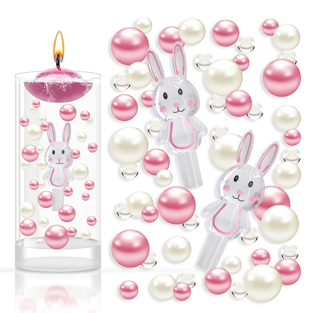 Cute Painted Rabbit Vase Filler Floating No Hole Pearls Transparent Water Gels Kids Gift Favor Home Decor Easter Party Supplies
Cute Painted Rabbit Vase Filler Floating No Hole Pearls Transparent Water Gels Kids Gift Favor Home Decor Easter Party Supplies