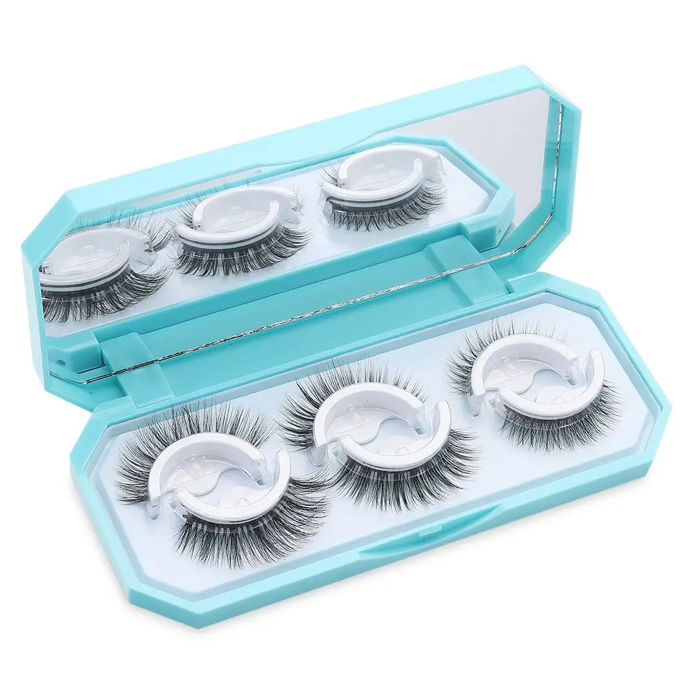 Eye Lashes Long Fluffy with Mirror Box Natural Wispy No Glue Needed Reusable Self-Adhesive False Eyelashes Waterproof
Eye Lashes Long Fluffy with Mirror Box Natural Wispy No Glue Needed Reusable Self-Adhesive False Eyelashes Waterproof