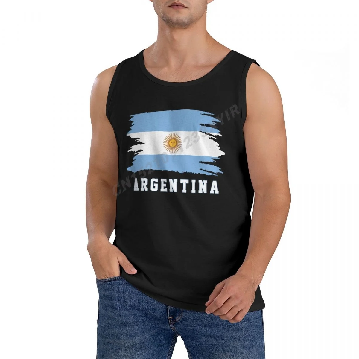 Men Tank Top Argentinian Flag Argentina Cool Fans TankTop Men's Shirt 100% Cotton S-3XL O-neck Sleeveless Cool Summer
Men Tank Top Argentinian Flag Argentina Cool Fans TankTop Men's Shirt 100% Cotton S-3XL O-neck Sleeveless Cool Summer