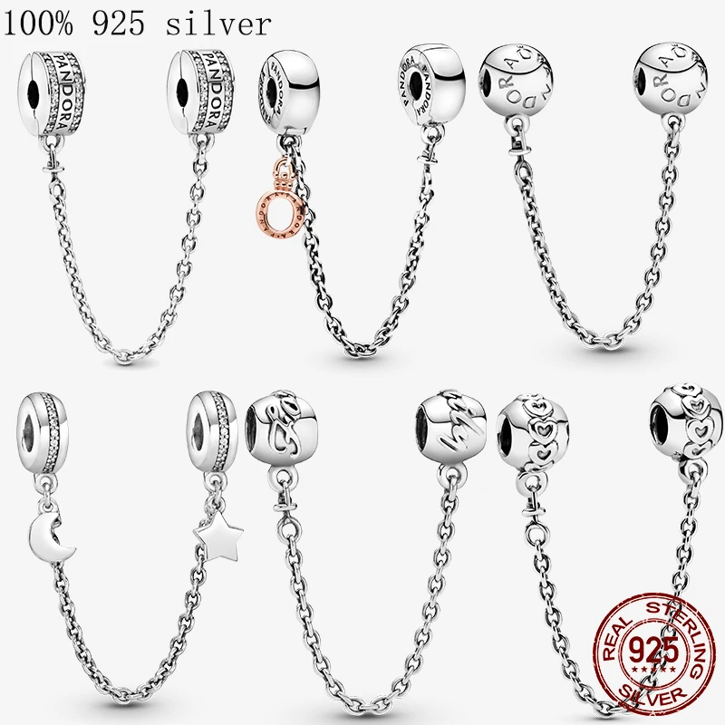 925 Sterling Silver Musical Note Beads Safety Chain Charm Fit Original Pandora Bracelet DIY Jewelry Making Fashion Fine Jewelry
925 Sterling Silver Musical Note Beads Safety Chain Charm Fit Original Pandora Bracelet DIY Jewelry Making Fashion Fine Jewelry