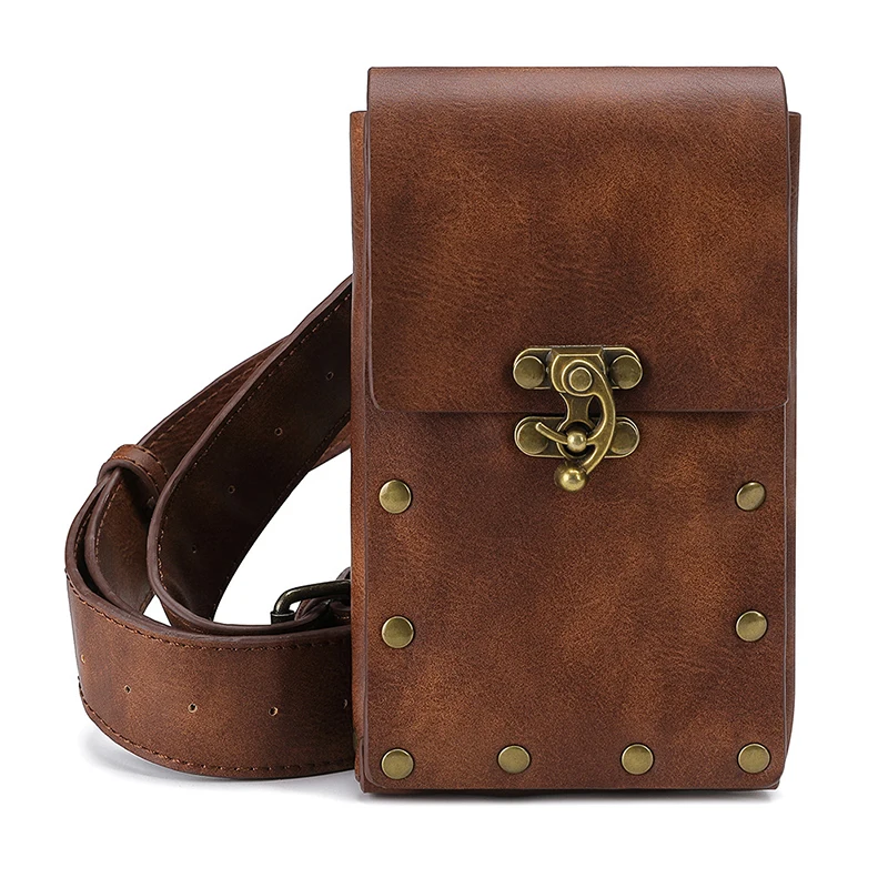 Women's Retro Brown Outdoor Mobile Phone Mini Bag Sports Mini Waist Bag Fashion Retro Mini Bag Collection Gift Christmas Day
Women's Retro Brown Outdoor Mobile Phone Mini Bag Sports Mini Waist Bag Fashion Retro Mini Bag Collection Gift Christmas Day