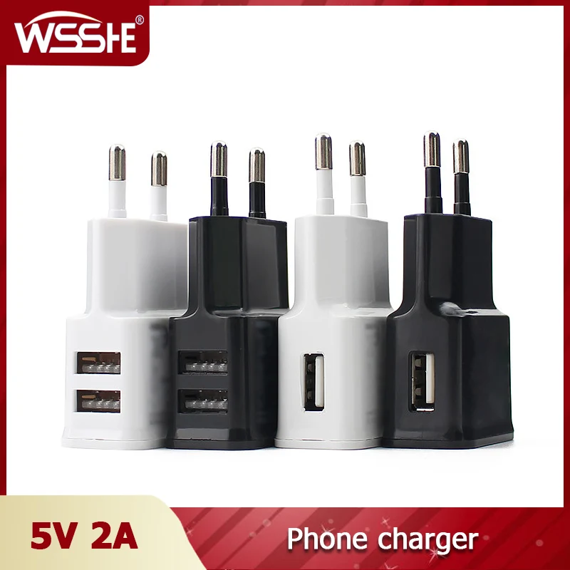 2 Port Phone charger 5V 2A usb adapter EU plug wall charger Charging adapter For iphone 13 mi 9 samsung s10
2 Port Phone charger 5V 2A usb adapter EU plug wall charger Charging adapter For iphone 13 mi 9 samsung s10