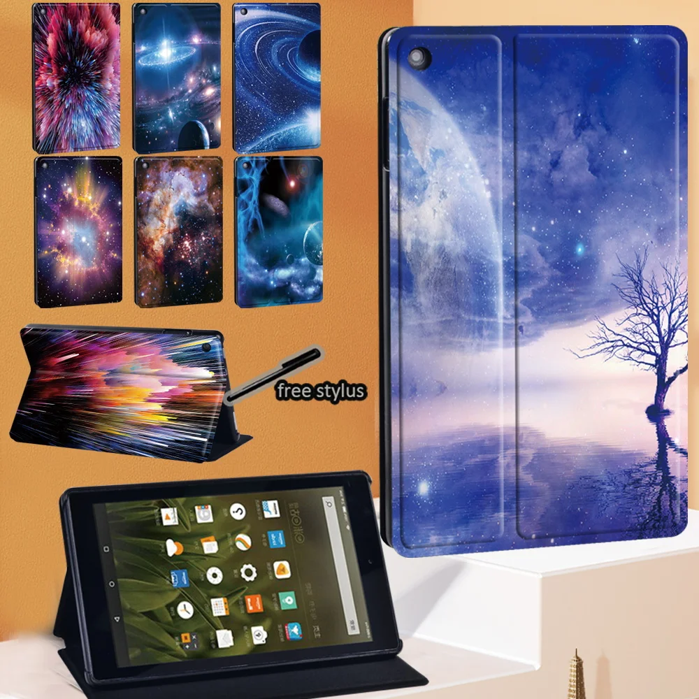 Space Series Tablet Case for Fire 7 5/7/9th Gen /Fire HD 8/HD 8 Plus/HD 10 Flip Leather Stand Cover
Space Series Tablet Case for Fire 7 5/7/9th Gen /Fire HD 8/HD 8 Plus/HD 10 Flip Leather Stand Cover