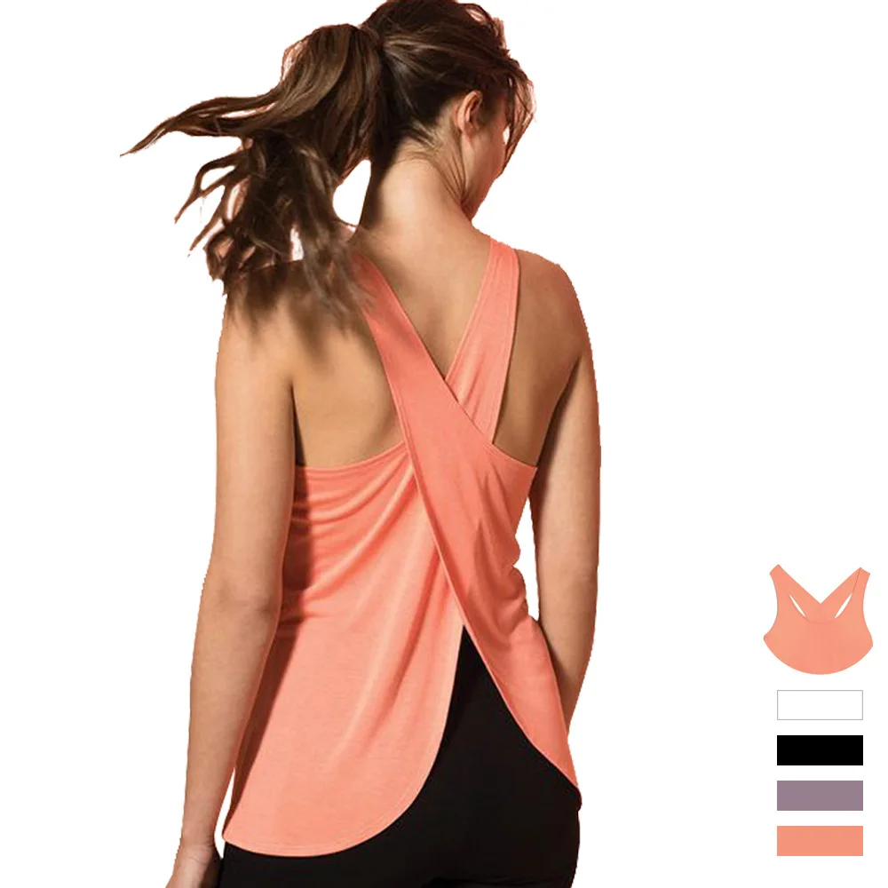 Yoga Vest Summer New Fashion Women Gym Shirt Quick Dry Sports Cross Back Women's Fitness Sleeveless Top
Yoga Vest Summer New Fashion Women Gym Shirt Quick Dry Sports Cross Back Women's Fitness Sleeveless Top