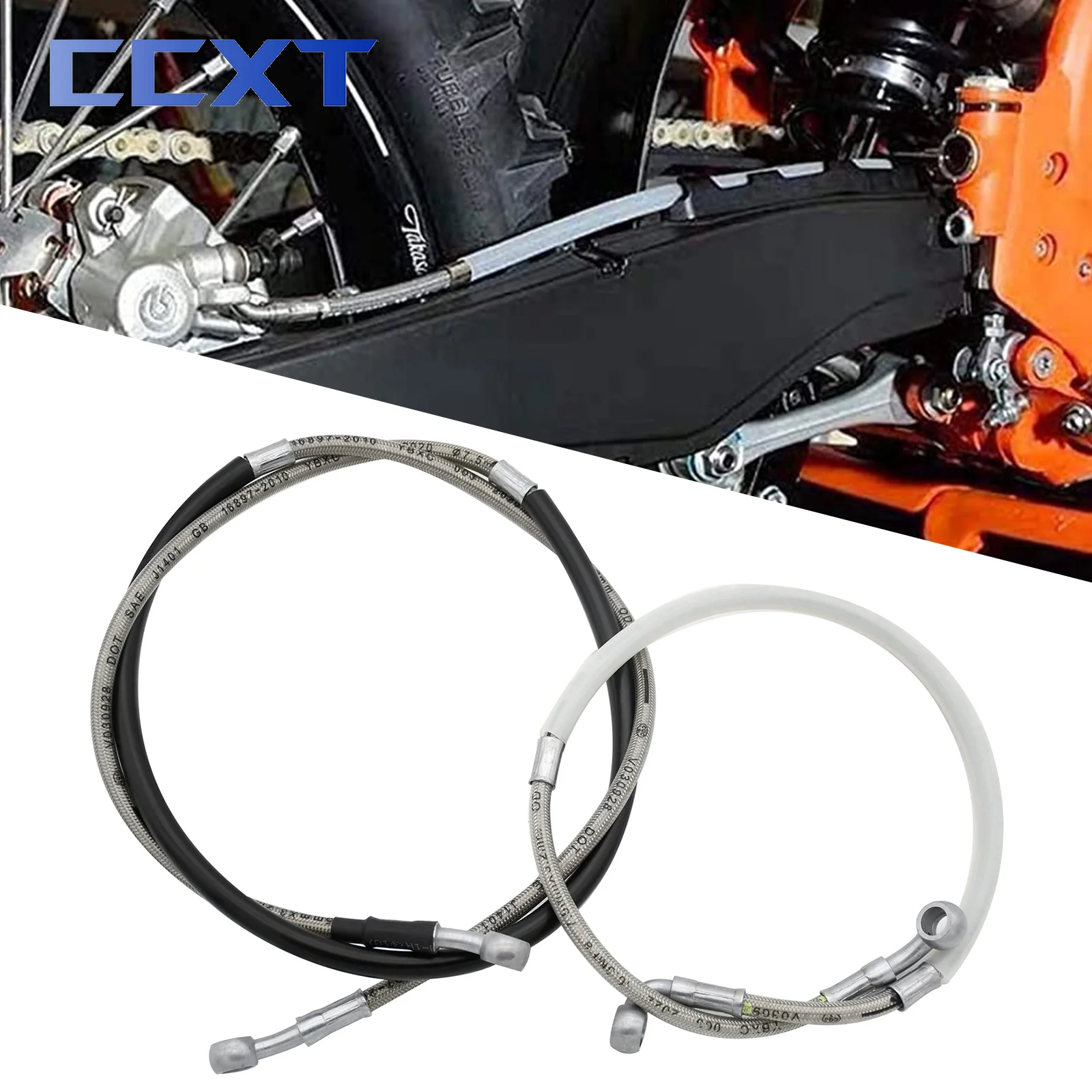 Motocycle Front & Rear Brake Oil Hose For KTM XCW XCFW EXC EXCF SX SXF XC XCF 125-530 2014-2023 For Husqvarna TC FC TE FE TX FX
Motocycle Front & Rear Brake Oil Hose For KTM XCW XCFW EXC EXCF SX SXF XC XCF 125-530 2014-2023 For Husqvarna TC FC TE FE TX FX