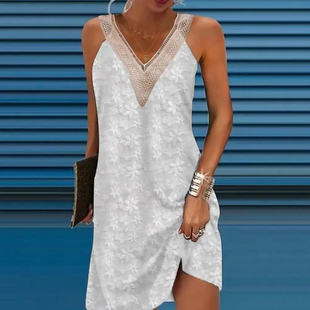 Summer Dress Elegant Commute Casual Dress Jacquard Lace Dresses Women 2023 Summer Sleeveless V-neck Vest Shirt Dress
Summer Dress Elegant Commute Casual Dress Jacquard Lace Dresses Women 2023 Summer Sleeveless V-neck Vest Shirt Dress