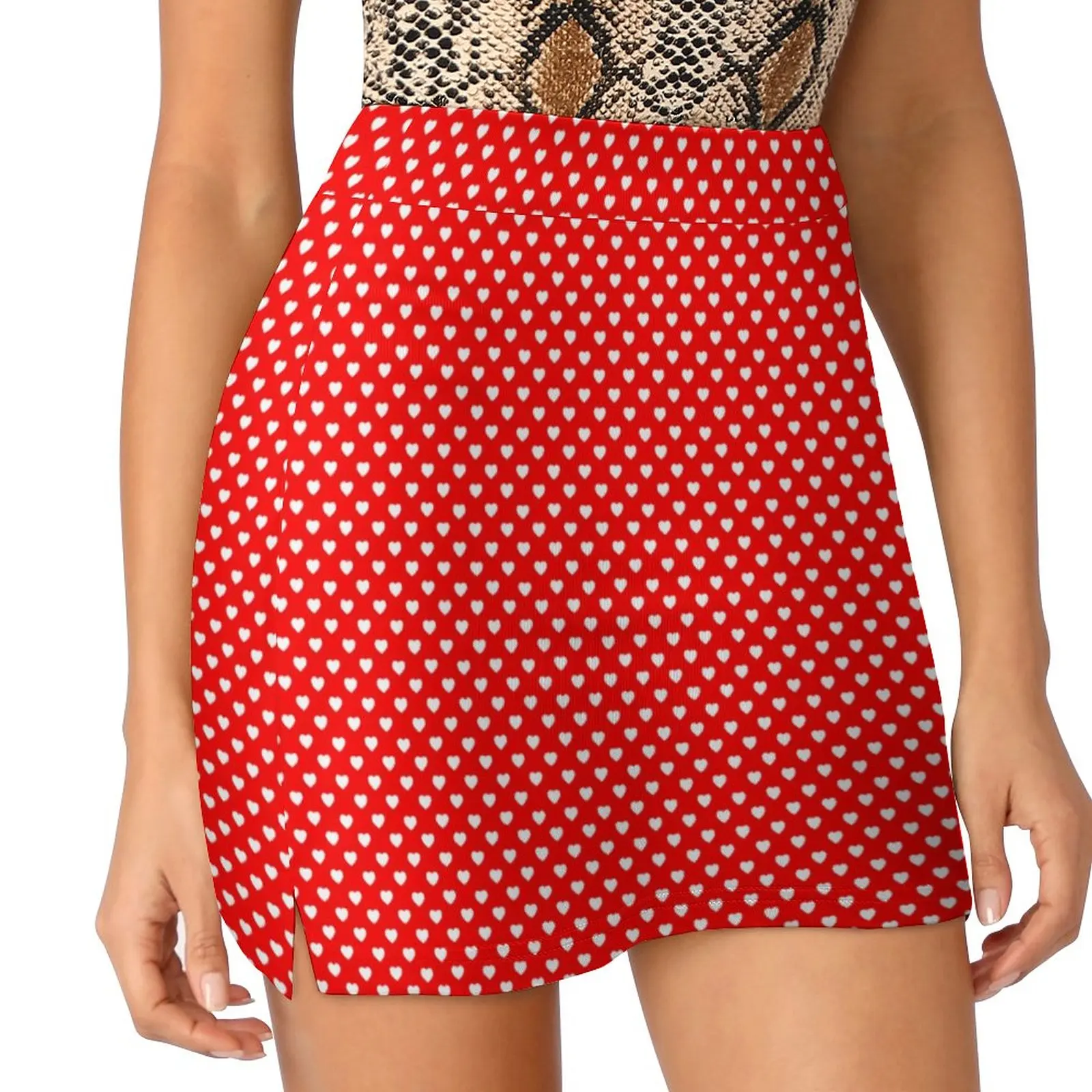 Hearts Polka Dot Skirt Valentine's Day Elegant Mini Skirts Summer High Waist Design Y2K Casual Skirt Large Size
Hearts Polka Dot Skirt Valentine's Day Elegant Mini Skirts Summer High Waist Design Y2K Casual Skirt Large Size