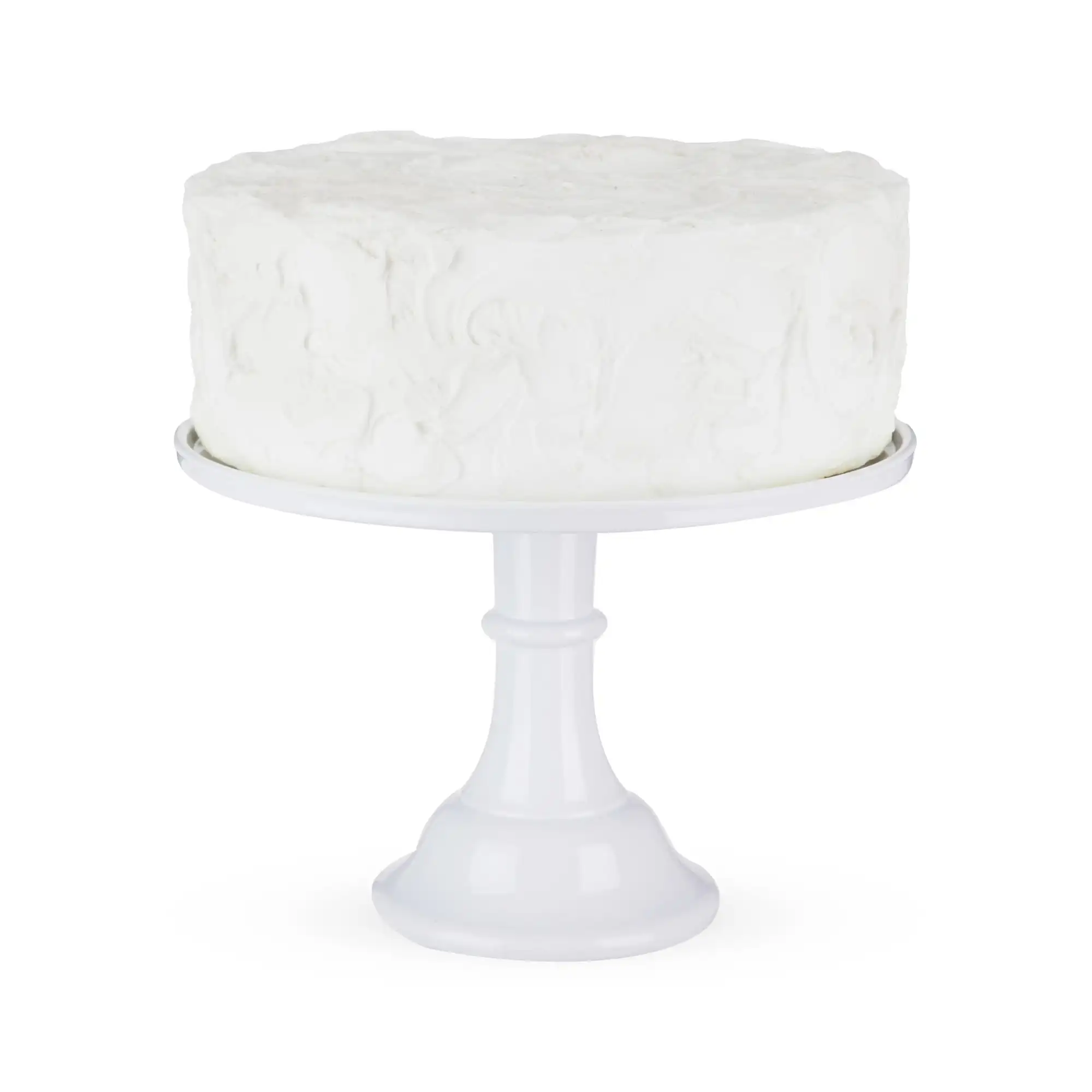 Melamine Cake Stand, Cupcake Display, Home Decor Food and Dessert Serving Accessory, 11.5 x 8 Inches, White, Set of 1
Melamine Cake Stand, Cupcake Display, Home Decor Food and Dessert Serving Accessory, 11.5 x 8 Inches, White, Set of 1