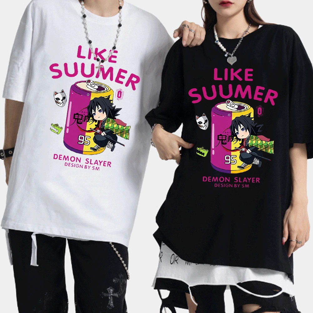 New Demon Slayer Cartoon T Shirt Men Women Fashion Kimetsu No Yaiba T-shirt Japanese Anime Tshirt Hip Hop Streetwear Top Tees
New Demon Slayer Cartoon T Shirt Men Women Fashion Kimetsu No Yaiba T-shirt Japanese Anime Tshirt Hip Hop Streetwear Top Tees