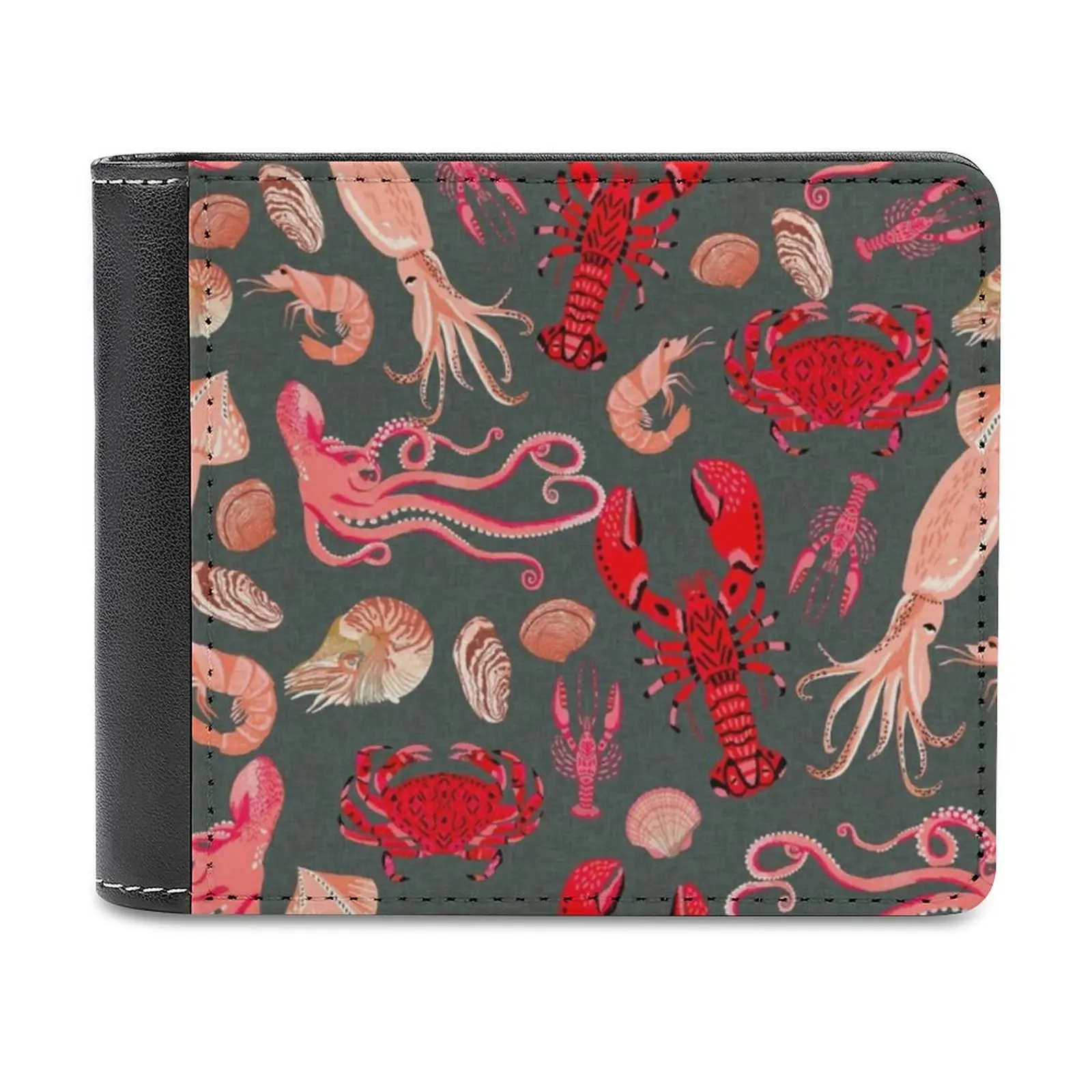 Crustaceans Sea Life Ocean Nature Illustration Andrea Lauren New Men Wallets Pu Leather Men Purse High Quality Male Wallet
Crustaceans Sea Life Ocean Nature Illustration Andrea Lauren New Men Wallets Pu Leather Men Purse High Quality Male Wallet