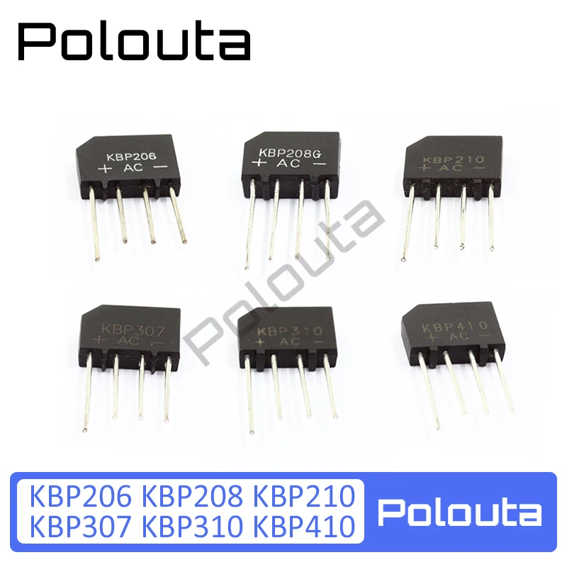 5 шт., Polouta Kbp310 Kbp206 Kbp208 Kbp210 Kbp307 Kbp410, выпрямитель, линейный Simistor, тиристор, супер коридор
5 шт., Polouta Kbp310 Kbp206 Kbp208 Kbp210 Kbp307 Kbp410, выпрямитель, линейный Simistor, тиристор, супер коридор