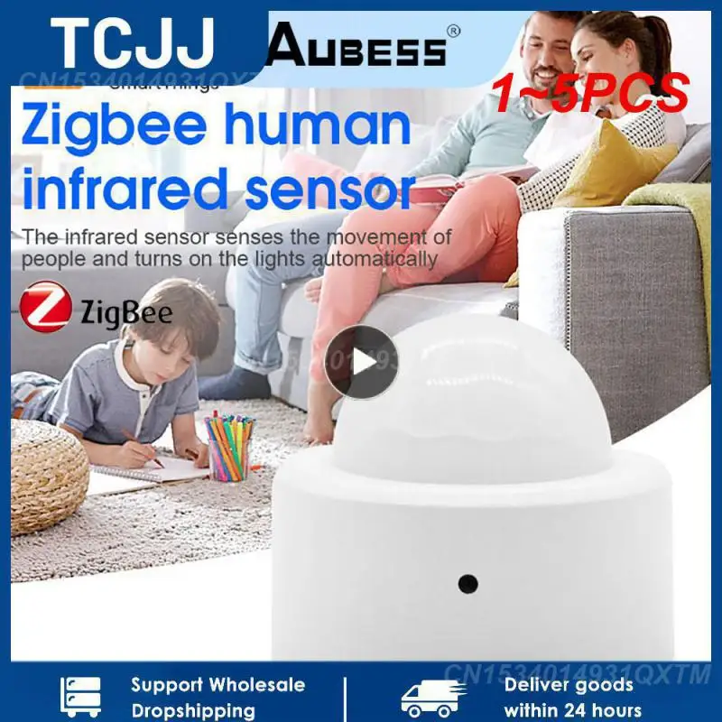 1~5PCS Zigbee3.0 Human Body Motion Sensor Wireless Smart Body Movement Mini PIR Motion Sensor Use With Zigbee
1~5PCS Zigbee3.0 Human Body Motion Sensor Wireless Smart Body Movement Mini PIR Motion Sensor Use With Zigbee