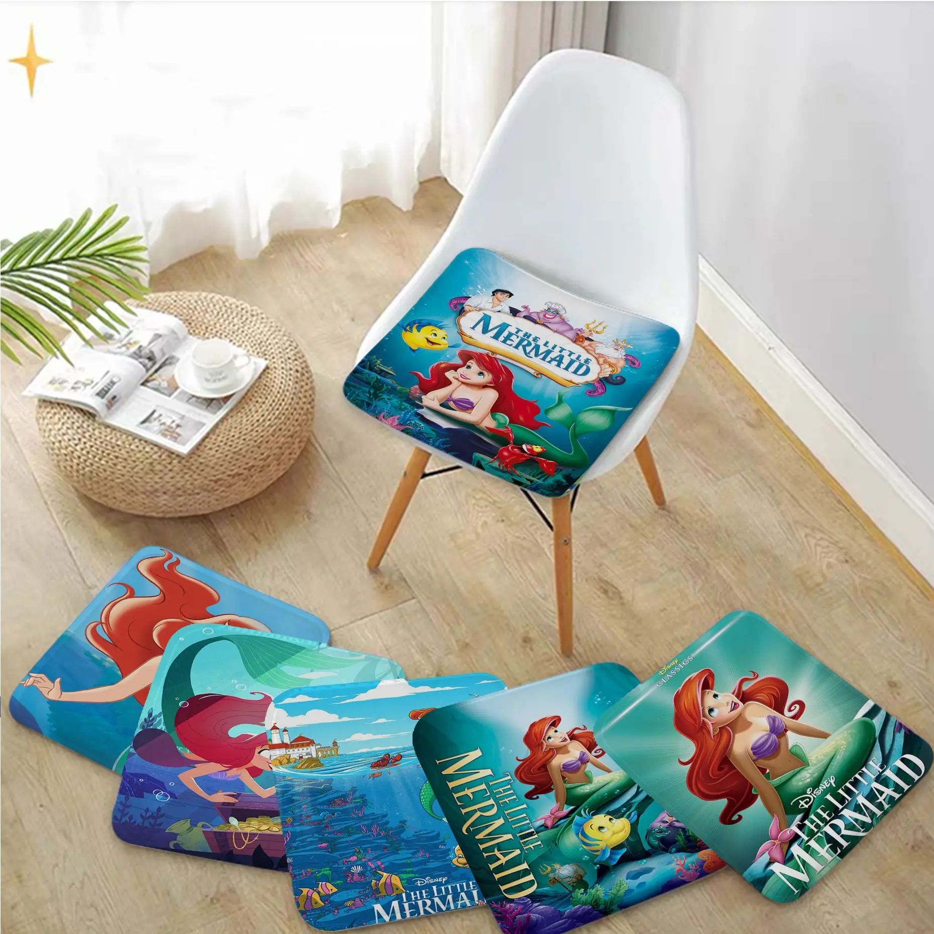 Disney The Little Mermaid Modern Style Stool Pad Patio Home Kitchen Office Chair Seat Cushion Pads Sofa Seat 40x40 Sofa Cushion
Disney The Little Mermaid Modern Style Stool Pad Patio Home Kitchen Office Chair Seat Cushion Pads Sofa Seat 40x40 Sofa Cushion