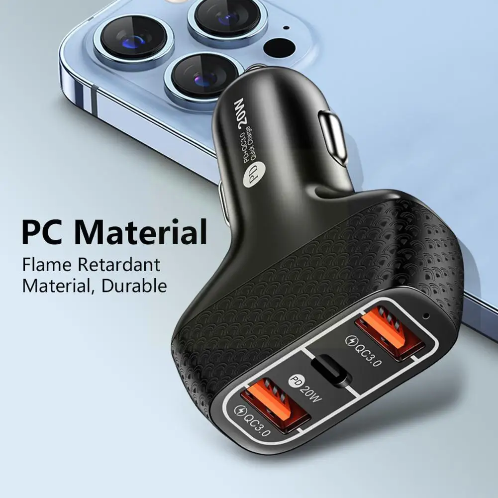 20W Car Charger 2 USB Ports Type C Fast Charging Charger Mobile Phone Charger For IPhone 13 Pro Max Mini Samsung Xiaomi O3J7
20W Car Charger 2 USB Ports Type C Fast Charging Charger Mobile Phone Charger For IPhone 13 Pro Max Mini Samsung Xiaomi O3J7