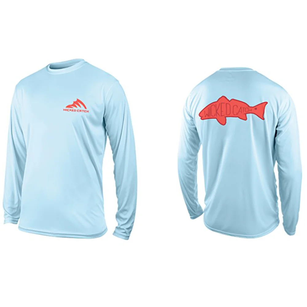 Wicked Catch Performance Fishing Shirts UPF 50 Lightweight Sea fishing Sun Protection Long-Sleeved Clothing Camisa De Pesca Tops
Wicked Catch Performance Fishing Shirts UPF 50 Lightweight Sea fishing Sun Protection Long-Sleeved Clothing Camisa De Pesca Tops