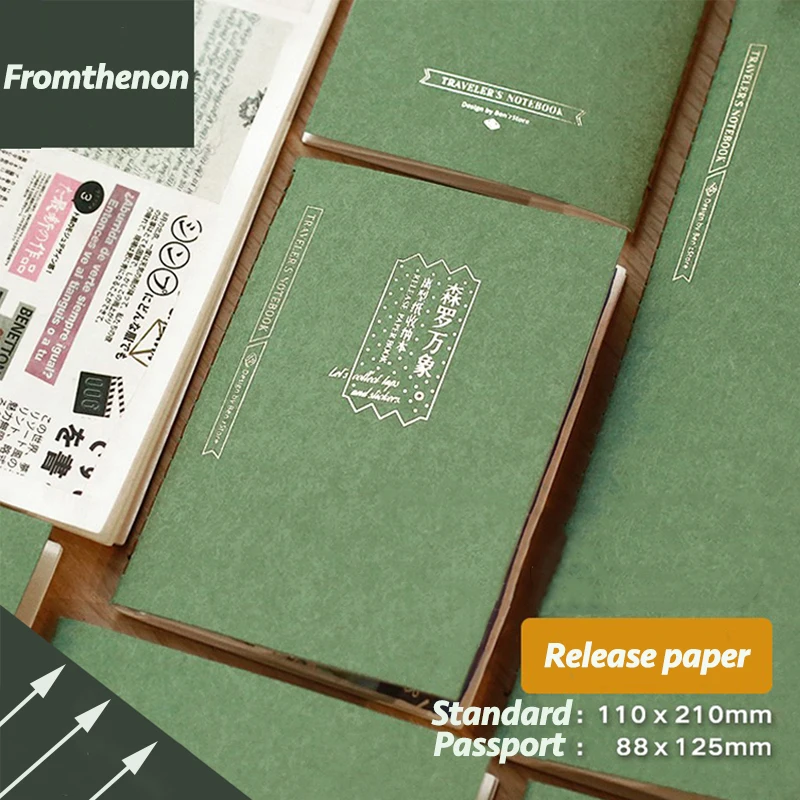 Fromthenon Travel Notebook Replace Inner Sticker Book Journal Planner Replace Accessories Office Stationery Supplies 
Fromthenon Travel Notebook Replace Inner Sticker Book Journal Planner Replace Accessories Office Stationery Supplies