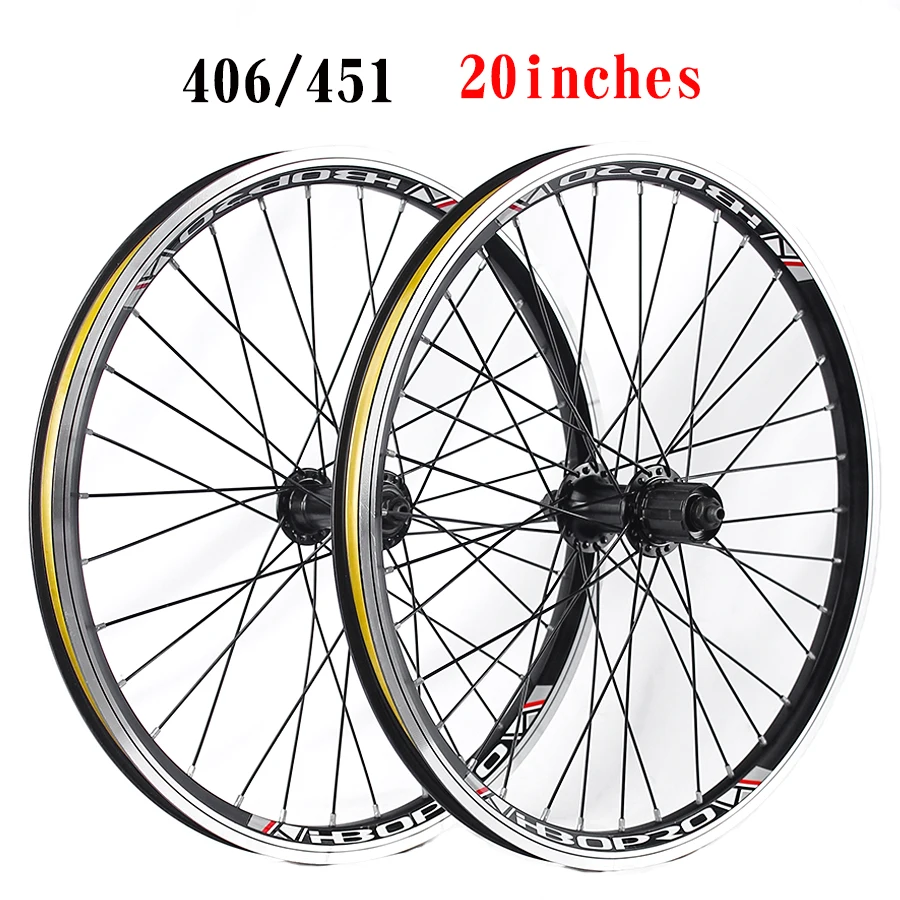 Folding Bike 20inch Wheel Rims 451 406 Aluminum alloy RM30 100/135mm Wheelset V brake 2bearing 7-10speed 32H Bicycle wheels
Folding Bike 20inch Wheel Rims 451 406 Aluminum alloy RM30 100/135mm Wheelset V brake 2bearing 7-10speed 32H Bicycle wheels