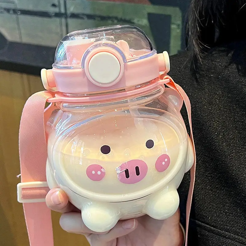 Kids Water Bottle Cute Bear Plastic Cup Large Capacity with Straw Kawaii Water Cup1000ml Girls 2022 New Student Sport Cartoon
Kids Water Bottle Cute Bear Plastic Cup Large Capacity with Straw Kawaii Water Cup1000ml Girls 2022 New Student Sport Cartoon