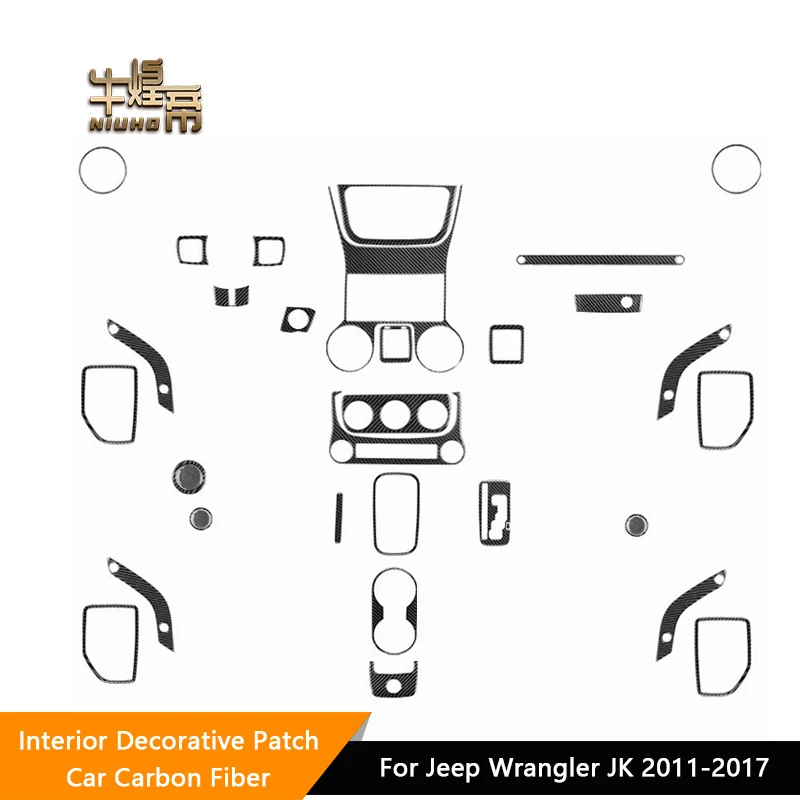 Car Carbon Fiber Protector Patch For Jeep Wrangler JK 2011-2017Full Set of Various Parts Interior Decorative Sticker Accessories
Car Carbon Fiber Protector Patch For Jeep Wrangler JK 2011-2017Full Set of Various Parts Interior Decorative Sticker Accessories