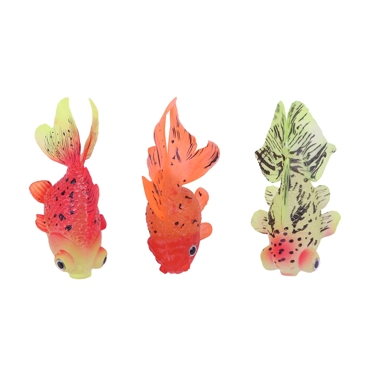 3pcs Fish Luminous Silicone Vivid Funny Artificial Goldfish Fake Fish Fish Model Ornament For Aquarium
3pcs Fish Luminous Silicone Vivid Funny Artificial Goldfish Fake Fish Fish Model Ornament For Aquarium