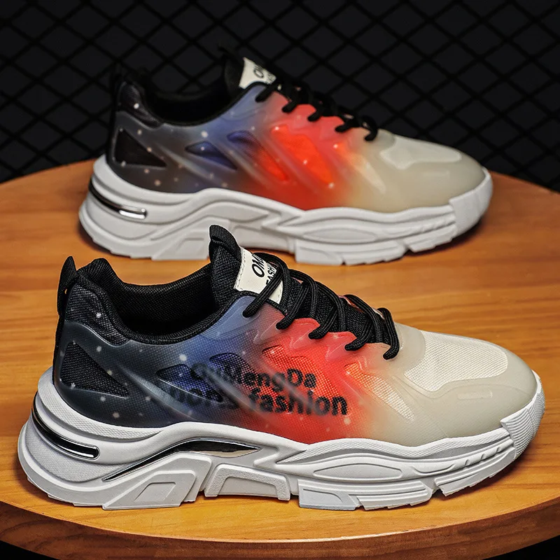 2023 Men's Sports Shoes Men's Fashion Breathable Running Shoes Casual Platform Shoes Comfortable Mesh Shoes for Men Zapatillas
2023 Men's Sports Shoes Men's Fashion Breathable Running Shoes Casual Platform Shoes Comfortable Mesh Shoes for Men Zapatillas