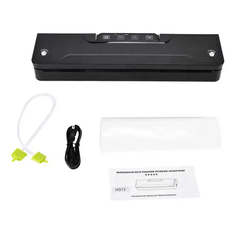 AC 100-240V Household Vacuum Packaging Machine Food Vacuum Sealer Wet And Dry Dual Use Sealing Machine US Plug
AC 100-240V Household Vacuum Packaging Machine Food Vacuum Sealer Wet And Dry Dual Use Sealing Machine US Plug