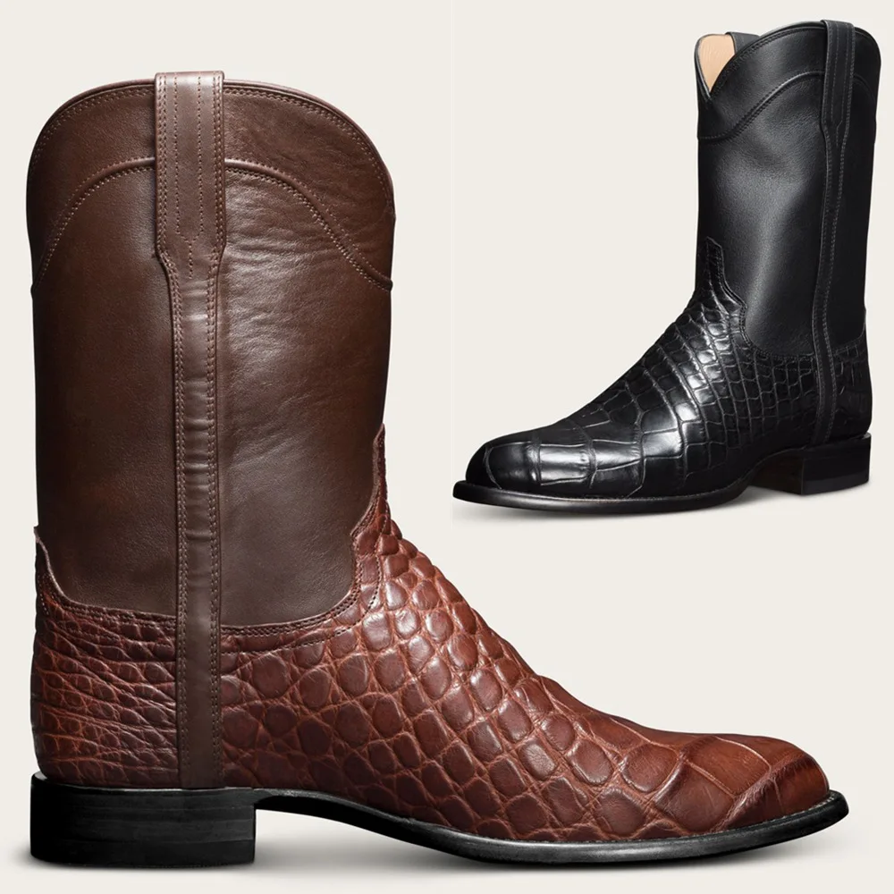 Men Boots Brown Men Long Boots Autumn Winter Chelsea Boots Pu Leather Men Boots Crocodile Western Denim Mens Shoes Plus Size 48
Men Boots Brown Men Long Boots Autumn Winter Chelsea Boots Pu Leather Men Boots Crocodile Western Denim Mens Shoes Plus Size 48