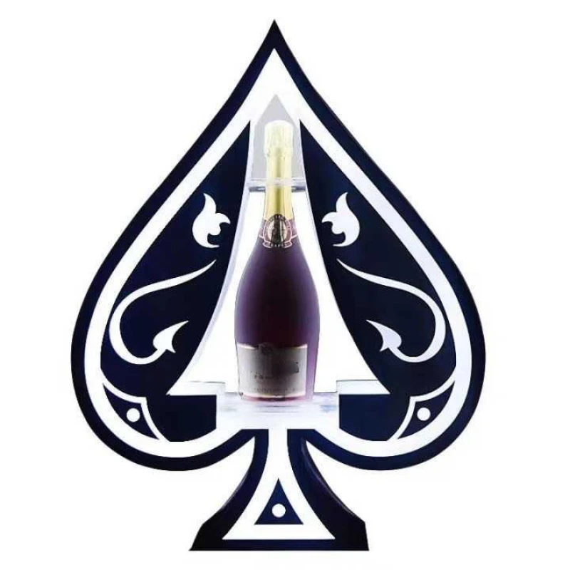 Customized Acrylic Led Champagne Bottle Glorifier/ Ace Of Spades Bottle Presenter
Customized Acrylic Led Champagne Bottle Glorifier/ Ace Of Spades Bottle Presenter