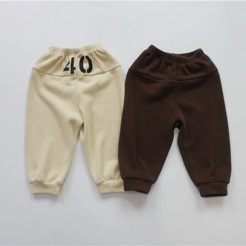 Kids spring number solid color sweatpants Unisex patchwork loose jogger pants
Kids spring number solid color sweatpants Unisex patchwork loose jogger pants