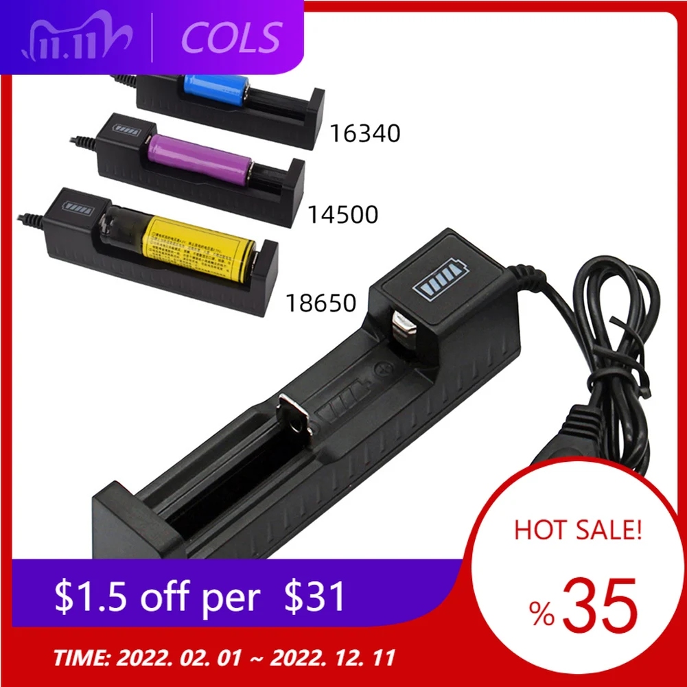1865O 2665O 3.7V-4.2V Rechargeable Intelligent USB Battery Charger With LED Indicator Flashlight Battery Accessories
1865O 2665O 3.7V-4.2V Rechargeable Intelligent USB Battery Charger With LED Indicator Flashlight Battery Accessories