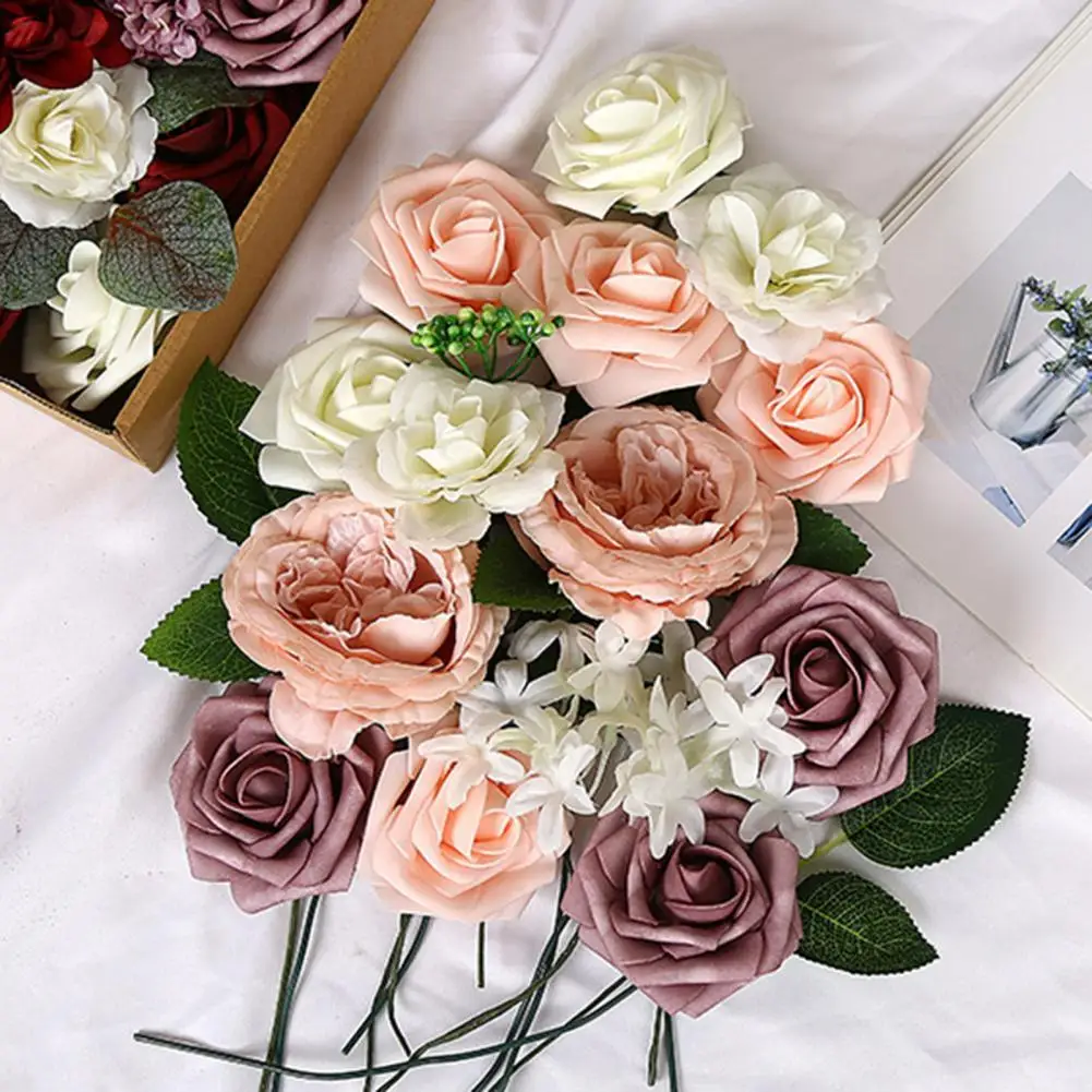 Anti-wear 6 Colors Handmade Stylish Artificial Rose for Marriage Proposal
Anti-wear 6 Colors Handmade Stylish Artificial Rose for Marriage Proposal