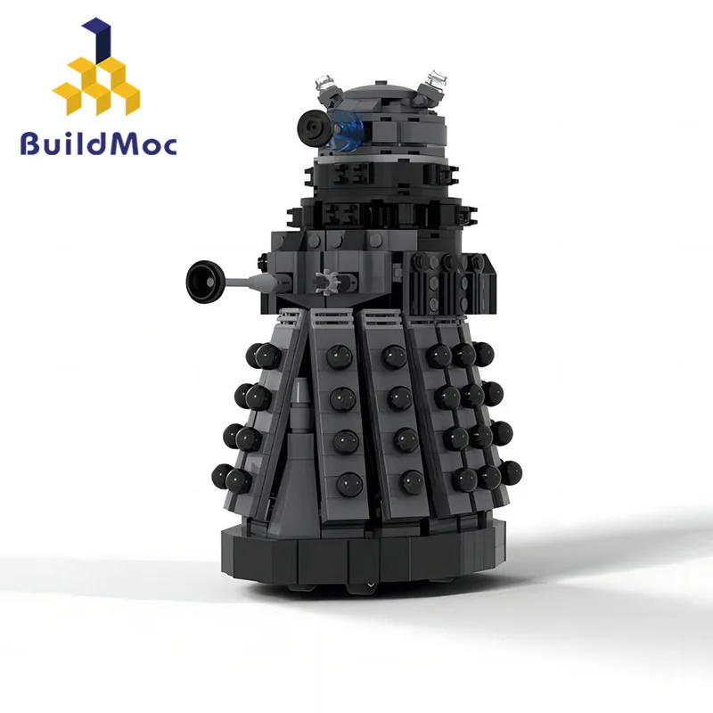 

Buildmoc, 658 шт. кирпичей, кирпичи, собранные в фильме, англоманский робот, набор MOC, Weeping Who, строительные блоки, наборы, игрушки для детей, подарки, игрушки