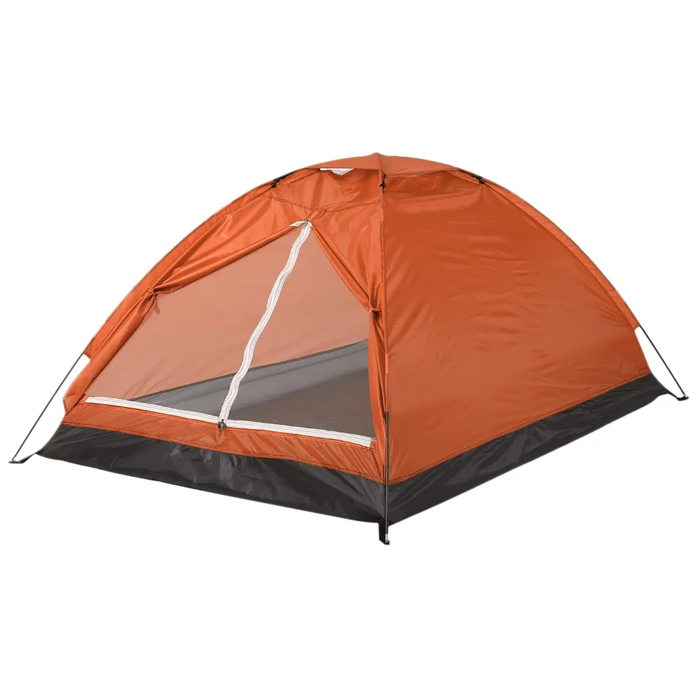 Portable and Easy Set Up 2 Person Camping Tent with Removable Rain Fly Ventilation System and Dual Layer Doors
Portable and Easy Set Up 2 Person Camping Tent with Removable Rain Fly Ventilation System and Dual Layer Doors