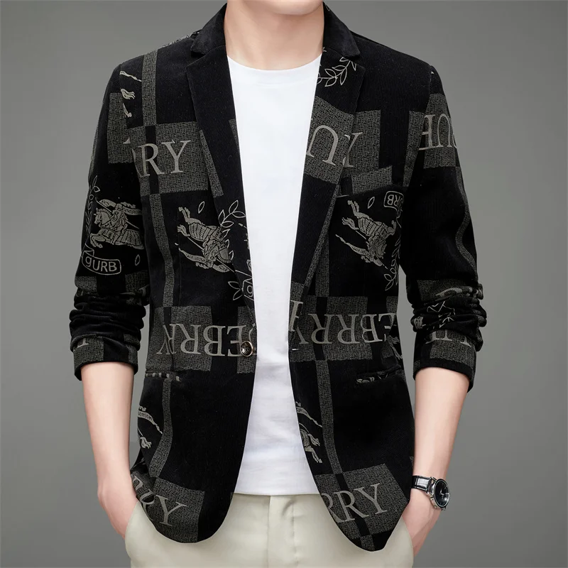 Male New High End Business British Style Slim Fit Thick Spring and Autumn Blazers Men's Fashion High Quality Suit Jacket Coat
Male New High End Business British Style Slim Fit Thick Spring and Autumn Blazers Men's Fashion High Quality Suit Jacket Coat