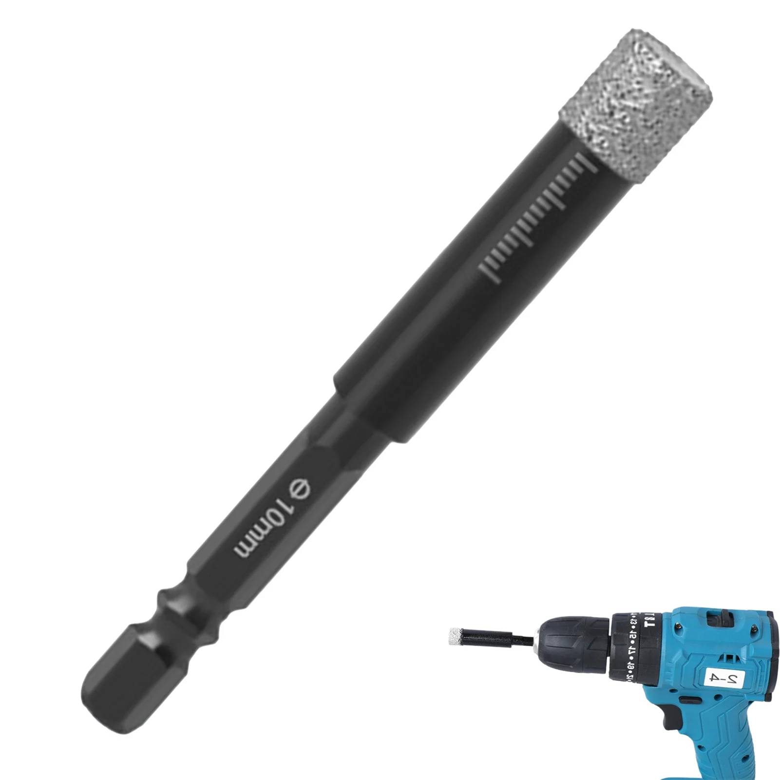Diamond Hole Drill Hollow Core Bit Ceramic Tile Drill Bits Power Drill Parts Accessories 6mm / 8mm / 10mm / 12mm / 14mm
Diamond Hole Drill Hollow Core Bit Ceramic Tile Drill Bits Power Drill Parts Accessories 6mm / 8mm / 10mm / 12mm / 14mm