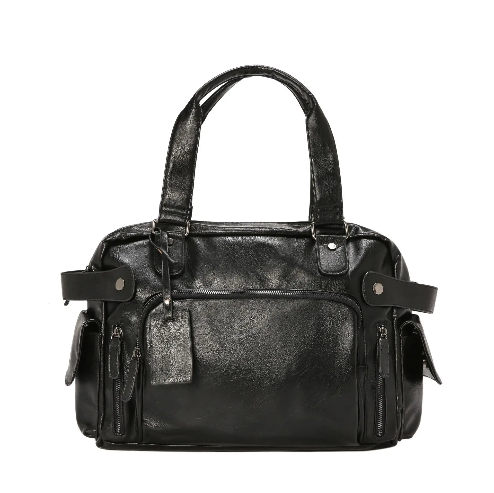 Bag 2022 Leather Capacity New Black Travel Handbag Men's Sports Multifunctional Waterproof Luggage Bag Solid Male Bag Bag Large
Bag 2022 Leather Capacity New Black Travel Handbag Men's Sports Multifunctional Waterproof Luggage Bag Solid Male Bag Bag Large
