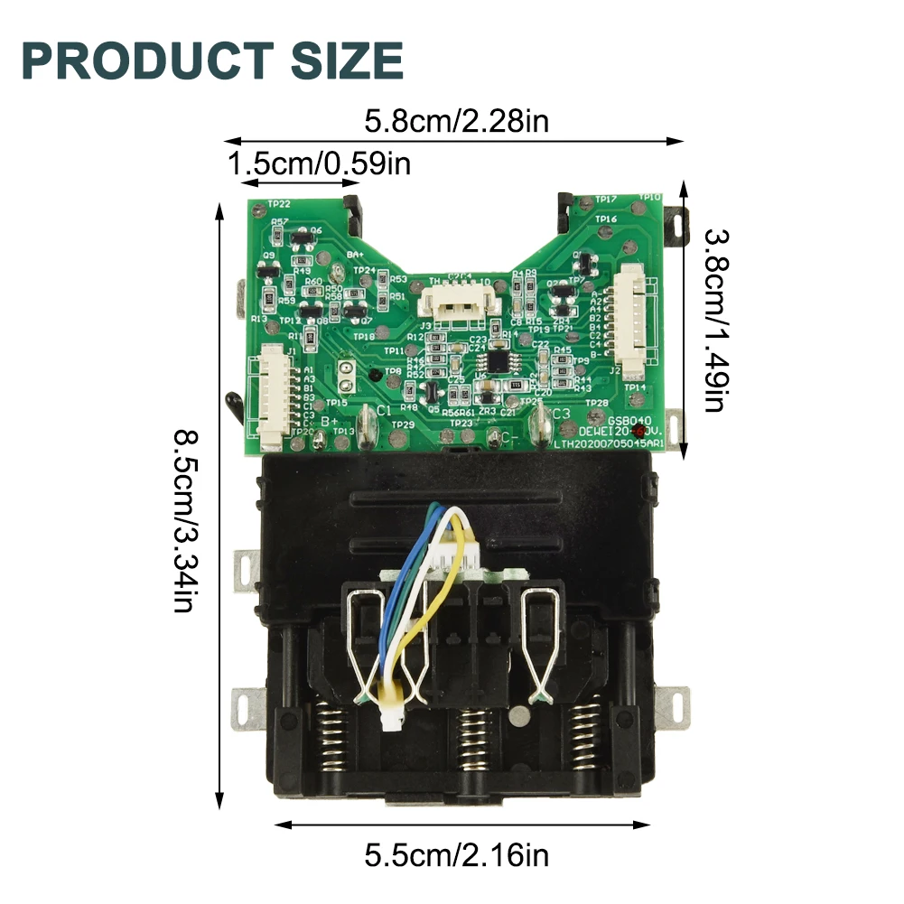 DCB609 Li-ion Circuit Board Battery Charger Board Battery Charging Circuit Board Battery Module Circuit Protection
DCB609 Li-ion Circuit Board Battery Charger Board Battery Charging Circuit Board Battery Module Circuit Protection