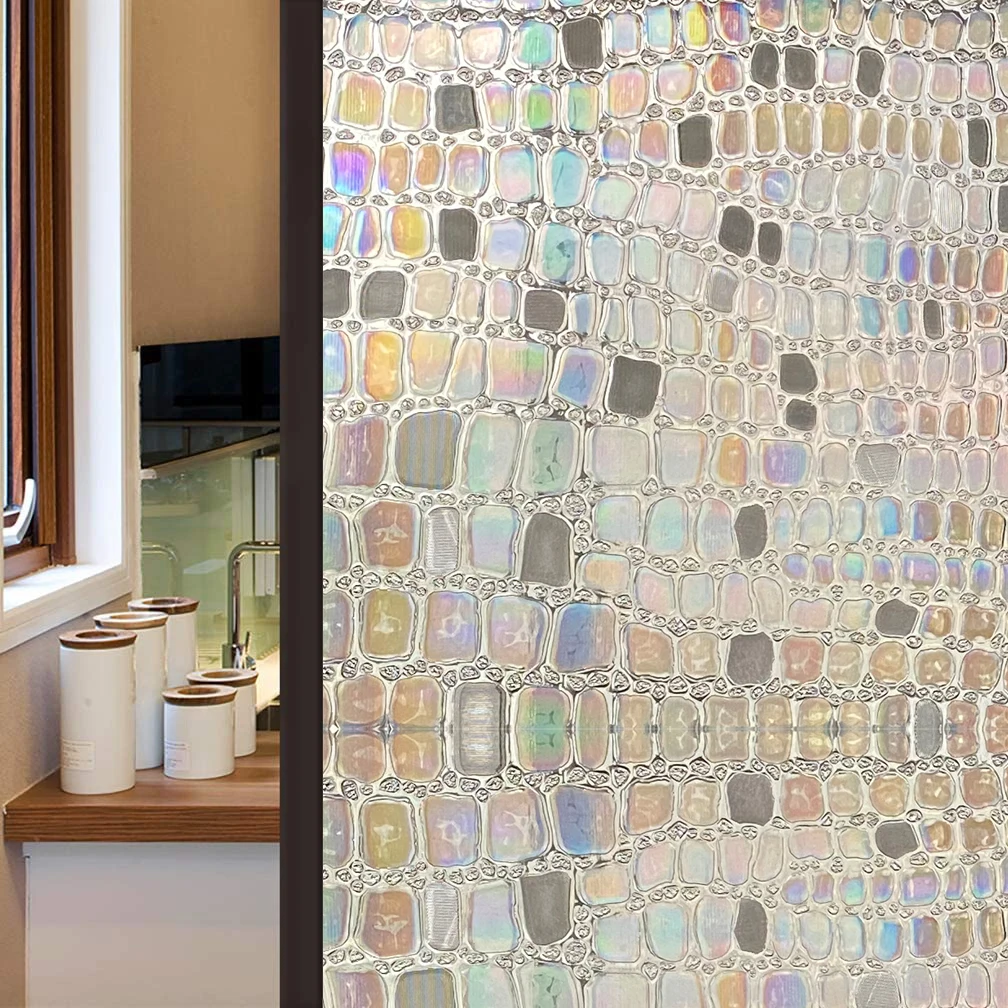 Rainbow Decorative Window Film Privacy Stained Glass Vinyl Self Adhesive Film Static Cling Insulation Window Sticker For Home
Rainbow Decorative Window Film Privacy Stained Glass Vinyl Self Adhesive Film Static Cling Insulation Window Sticker For Home