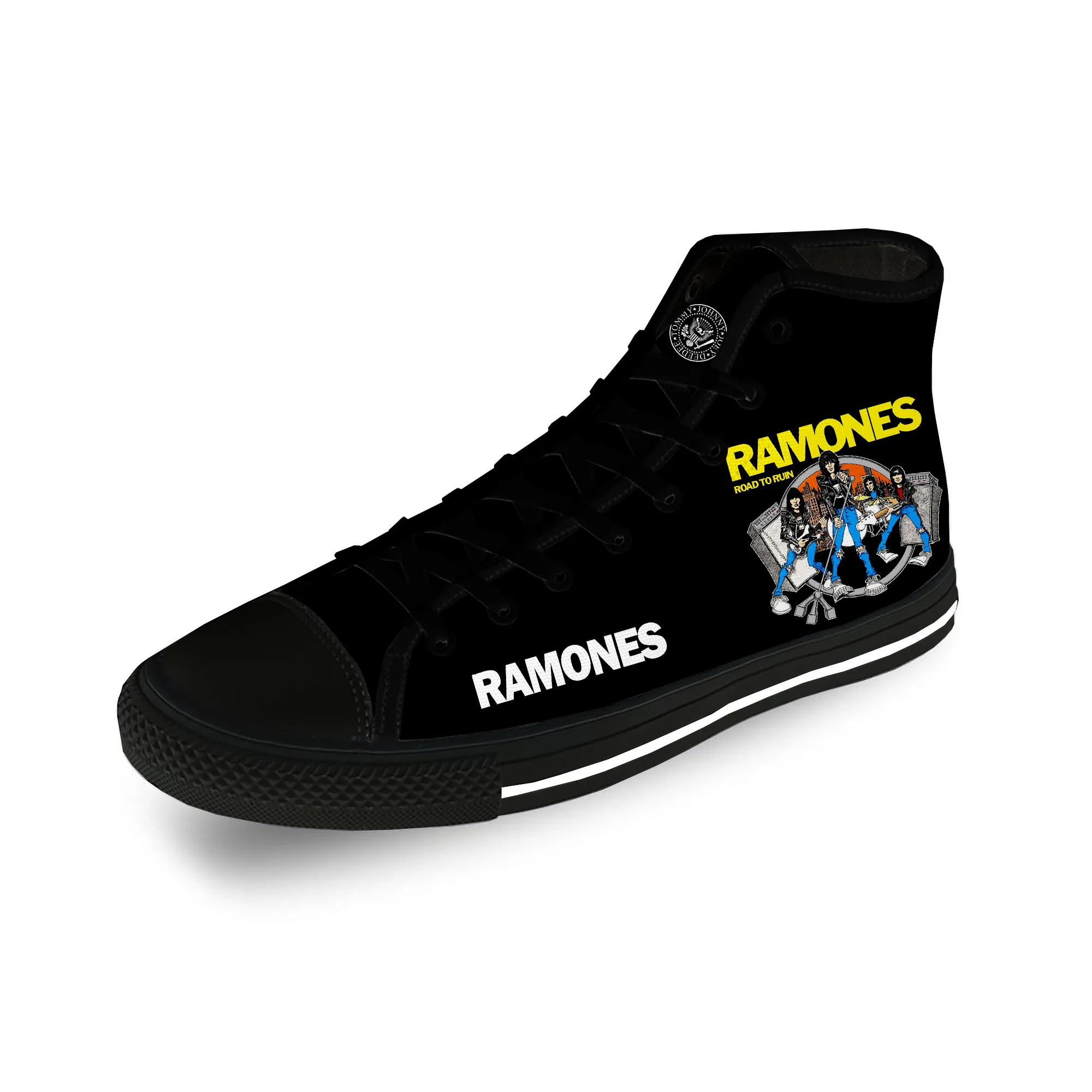 Ramone Seal Eagle Punk Rock Band Casual Cloth 3D Print High Top Canvas Fashion Shoes Men Women Lightweight Breathable Sneakers
Ramone Seal Eagle Punk Rock Band Casual Cloth 3D Print High Top Canvas Fashion Shoes Men Women Lightweight Breathable Sneakers