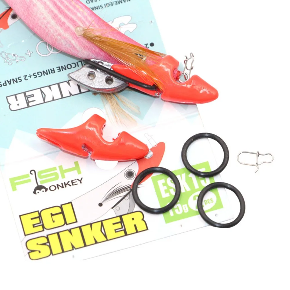 Jigs Squid Jig Tip Sinker Squid Tip 10/15/20/25g 2pcs/Pack Jig Durable High Quality Accessories Brand New Parts
Jigs Squid Jig Tip Sinker Squid Tip 10/15/20/25g 2pcs/Pack Jig Durable High Quality Accessories Brand New Parts