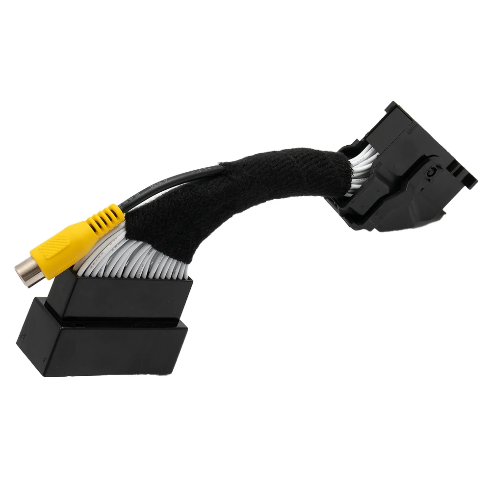 1pc Adapter Cable With RCA Rearview Camera Cable Harness For Ford 54-Pin SYNC-2 Or SYNC-3 2011-2016 Vehicles
1pc Adapter Cable With RCA Rearview Camera Cable Harness For Ford 54-Pin SYNC-2 Or SYNC-3 2011-2016 Vehicles