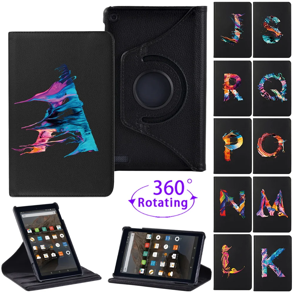 360 Rotating Tablet Stand Case for Amazon Fire 7 5th Gen /Fire 7 7th Gen /Fire 7 9th Gen Anti-Dust Paint Print Protective Cover
360 Rotating Tablet Stand Case for Amazon Fire 7 5th Gen /Fire 7 7th Gen /Fire 7 9th Gen Anti-Dust Paint Print Protective Cover