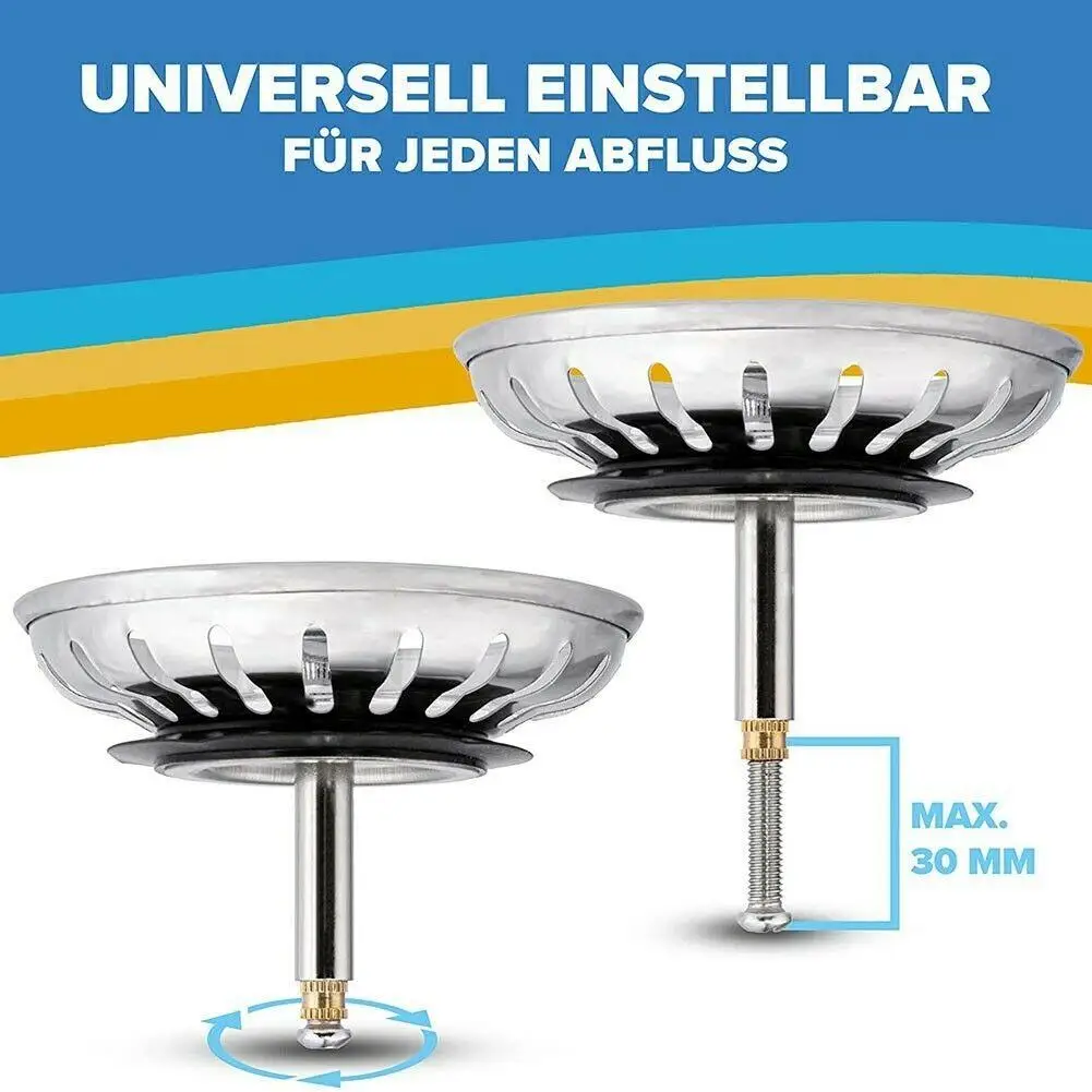 1PCS Kitchen Sink Drain Waste Plug Stainless Steel Kitchen Sink Strainer Waste Plug Basin Drain Filter For Blanco Kitchen Tools
1PCS Kitchen Sink Drain Waste Plug Stainless Steel Kitchen Sink Strainer Waste Plug Basin Drain Filter For Blanco Kitchen Tools